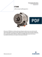 Hoja de Datos Del Producto Rosemount 975mr Detector de Llamas Infrarrojo Multiespectro Es 8018988 PDF