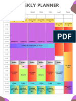 Agenda Semanal 2.0