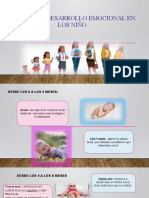 Etapas Del Desarrollo Emocional en Los Niño