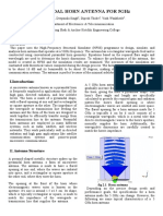 Horn Antenna 5Ghz Case Study Final