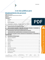 Manejo Seguro en Vias Publicas para Desplazamiento de Personal PDF