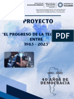 Proyecto de 40 Años de Democracia