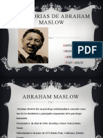 LAS TEORIAS DE ABRAHAM MASLOW No.2