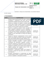 POP 017 Susadt-Recebimento-E-Limpeza-Dos-Instrumentais-E-Dos-Materiais-No-Expurgo PDF