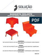 Mi007 - Manual Se Banqueta Isolante - Trilingue PDF