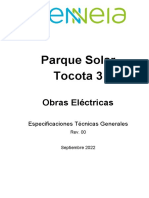 PSTO3 - Especificaciones Generales Obra Eléctrica PDF