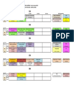 Horário de Aulas Psicologia 2023-01 PDF