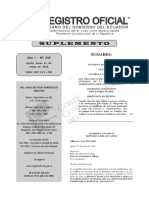 Ley Organica Planificacion Integral de La Circunsripcion Territorial Especial Amazonica PDF