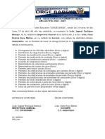 Acta de Entrega Recepcion Documetos Administrativos y Operativos 2023