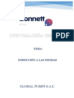 GP - Informe de Auditoía Interna N. 0xx - 2021 Inspección Tiendas Global Pumps