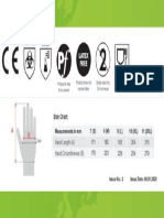 Disposable Glove Size Chart