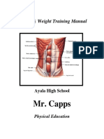 Fitness and Weight Training Manual PDF