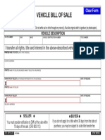 Oregon DMV Bill of Sale Form 735 501 PDF