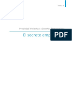 Tema 9 El Secreto Empresarial PDF
