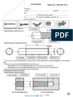 Cours Lycée Pilote - Technologie Représentation Des Éléments Filetés - 1ère AS (2014-2015) MR Rafik Ben Amor PDF