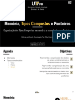 Memória, Tipos Compostos e Ponteiros PDF