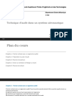 Technique D'audit Dans Un Système Aéronautique - Fiches de Contrôle PDF