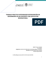 TP Integrador Intervencion de Enfermería en Un Paciente Con Dificultad Respiratoria