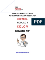 Modulo 1 Español PDF