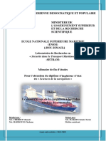 Memoire Arrimage Des Cargaisons Solides À Bord Des Navires de Charge PDF