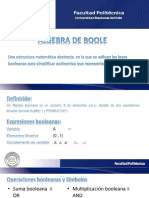 Algebra de Boole - 1 PDF