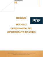 Resumo - Desenhando Seu Infoproduto Do Zero PDF