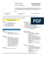 BS Nursing Science Course Planner PDF