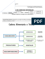 Cadenas Alimentarias Mapa para Completar