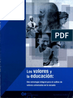 Los Valores y la Educacion - 13 Paginas.pdf