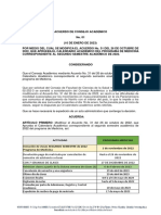 Ac 01 Modif Ac 31 Calend Académico Medicina II Sem 2022 PDF
