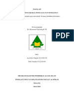 Evaluasi Pendidikan Pesantren PDF