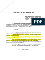 Resolucao 798.23 - Quadro de Cargos Efetivos