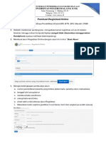 Panduan Reg Online Pascasarjana PDF