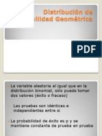 Distribucion Geometrica