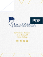 Carta Digital La Romana