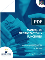 Manual de Organizacin y Funciones Corphotel 2020