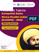 Level 3 Jabir Ibnu Hayyan - Petunjuk Teknis KoSSMI 2023 - Bidang Robotik