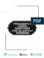 FAQS Paper 01 (2023) PDF