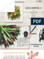 Kelompok 3 (Keseimbangan Pasar Dan Elastisitas Permintaan)