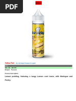 DIY E-Liquid Flavoring Guide | PDF | Cheesecake | Electronic Cigarette
