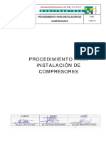 Segsa-Pc-031 Procedimiento para Instalacion de Compresores