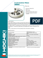 YBN-R3 (SCI) - Analog Base + Short Circuit Isolator Specification