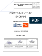 Procedimiento de Enchape W&H PDF