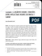 Caliban como produtor de conhecimento no Atlântico Negro