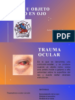 Trauma U Objeto Extraño en Ojo