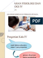 Kala Iv Perubahan Fisiologi Dan Psikologi