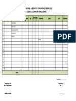 Form Data Pengangguran 2021 TENGGARANG