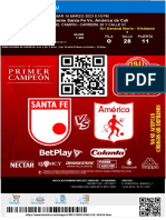 Entrada Liga Betplay Independiente Santa Fe 2023 - 1 - 14 03 23 Nicolas Damian Virguez Vargas PDF