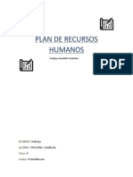 Plan de Recursos Humanos