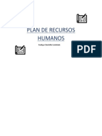 Plan de Recursos Humanos